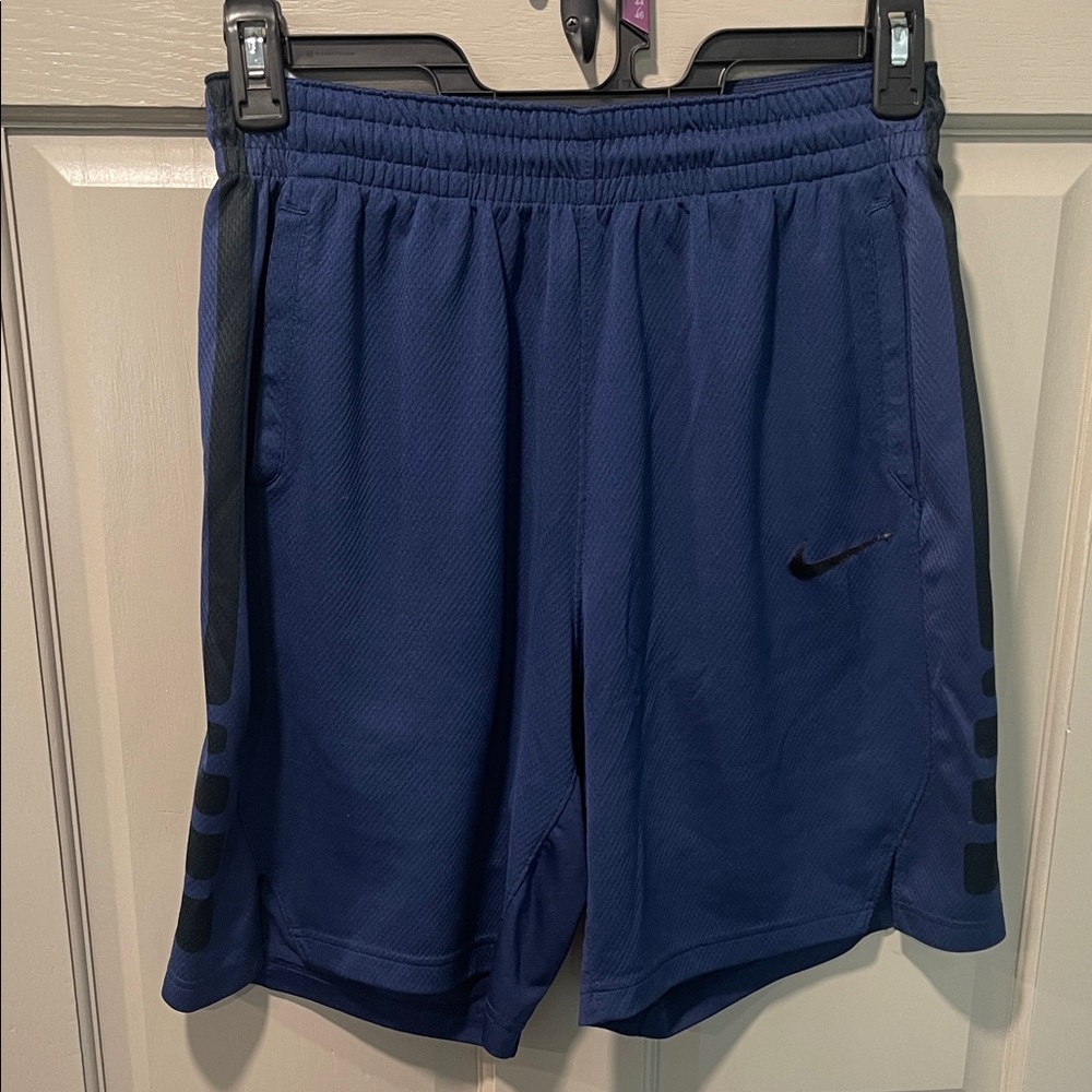 Nike Elite Men's Navy Dri-Fit Athletic Shorts
